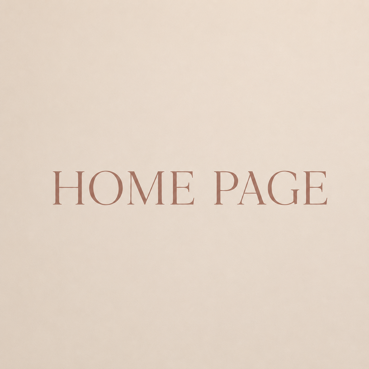 Home page
