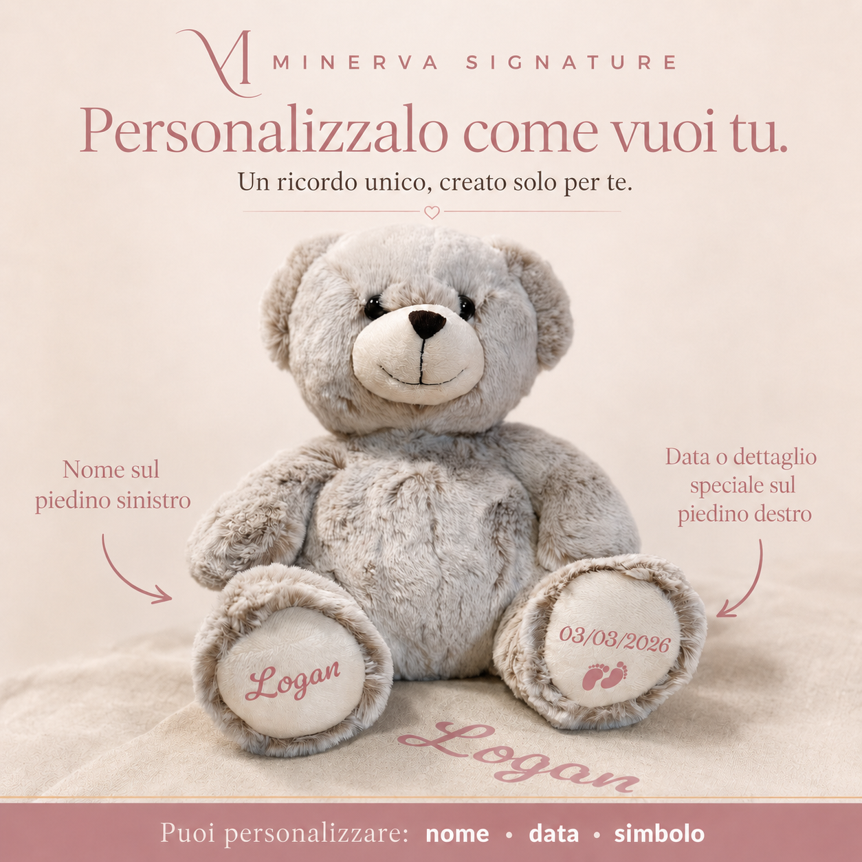 Orsetto personalizzato