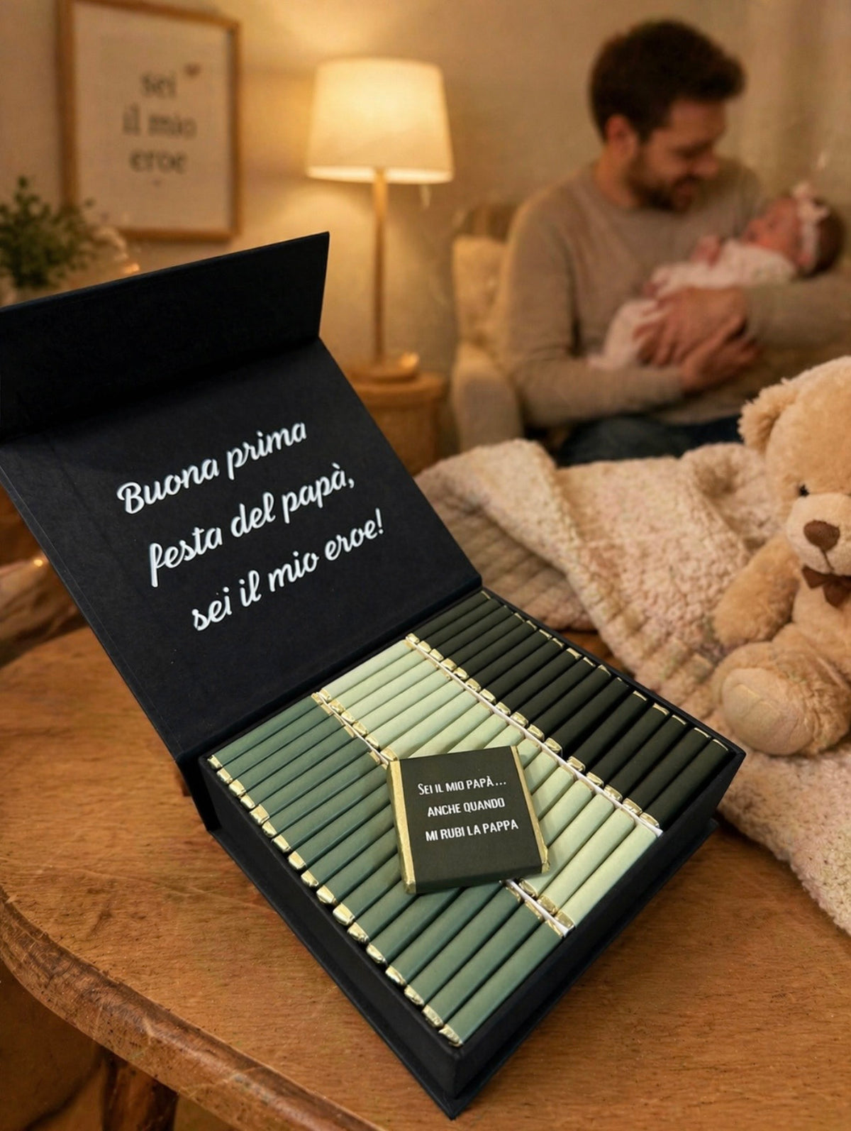 Cioccolatini Personalizzati in Confezione Luxury - 50 cioccolatini