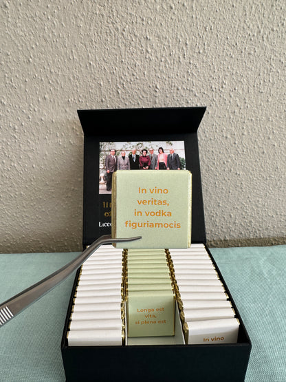 Cioccolatini Personalizzati in Confezione Luxury - 50 cioccolatini