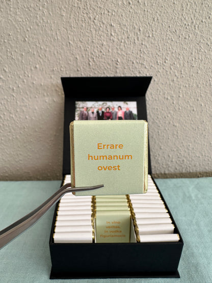 Cioccolatini Personalizzati in Confezione Luxury - 50 cioccolatini